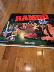 Vintage RAMBO 1985-1986 Coleco Force of Freedom Store Display Sylvester Stallone