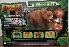 Jumanji BIG PAW BEAR Animal Action Figure Exclusive Brand New