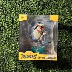 McFARLANE Toys x MARVEL RIVALS JEFF THE LAND SHARK FIGURINE NIB