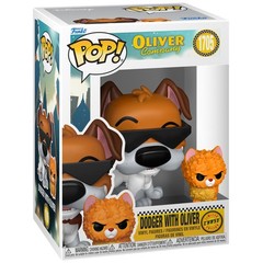 Funko Pop Oliver and Company Dodger with Oliver Vinyl Figure #1705 CHASE