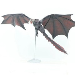 Game Of Thrones Mcfarlane Daenerys Targaryen Drogon Black Dragon Action Figure