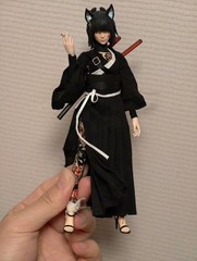 1/12 Custom Japanese-style samurai costume For 6” Action Figure（No Figure）