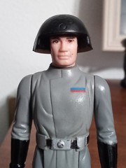 Vintage Star Wars 1977 Death Squad Commander Figure Complete NO REPRO KADER MIHK