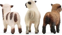 Farm World – Sheep Friends Playset – 3 Realistic Sheep Figurines – Cute Farm …