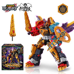 Miniforce Dino-id Warrior Dino Emperor EX Ultimate 5-Integration Dinosaur Robot