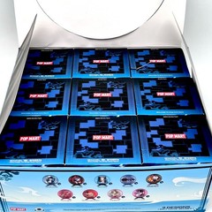 Popmart Skull Panda The Mirage Series Action Figures Blind Box 9 Pack