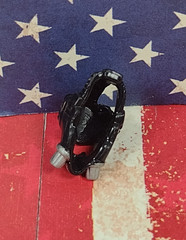 GI Joe (2000s) 1/2″ inch Military SCUBA Helmet in black with silver