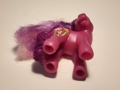My Little Pony 25th Birthday Celebration McDonalds Toy Cheerilee Figure 2008 MLP