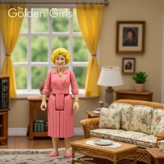 The Golden Girls Rose Nylund 3.75-Inch Retro Action Figure