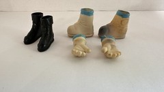Vintage Gilbert 1960’s MOON McDARE Astronaut Boots, Gloves, Priced To Sell! ￼