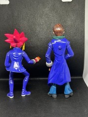Yu-Gi-Oh Yami Yugi & Seto Kaiba Mattel Action Figure w Accessories 1996 Vintage