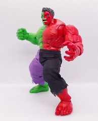 SU-RH-PT: XL Custom Black Pants for Marvel Legends Movie Red Hulk
