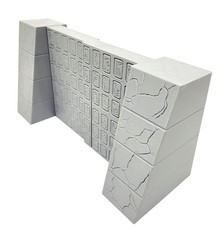 Lost Civilization Breach Ancient Ruin Gateway 1:18 or 1:12 Scale Diorama Gray