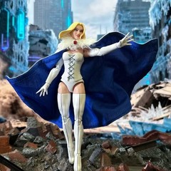 1/12 Custom Wired Cape Cloak For 6” ML White Queen Action Figure (No Figure)