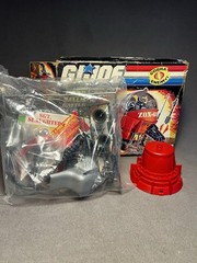 GI JOE Cobra Pogo 1987 Original Parts Bag Sealed Unopened Hasbro Vtg Open Box
