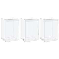Set of 3 Protector Case for Funko Pop! Vinyl Figures – 4 inches