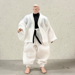 PB-GOJO-SET-FIN: Jujutsu Kaisen Gojo Final Battle Outfit for Romankey 1/12 body