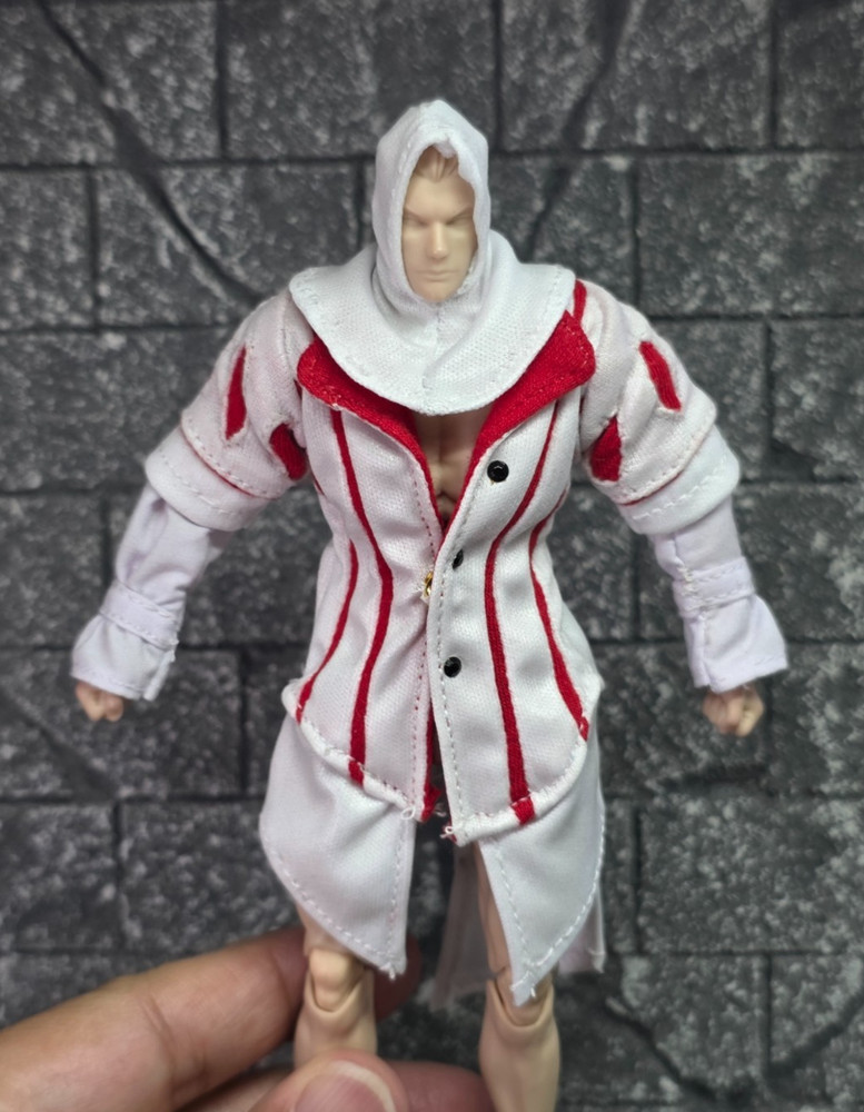 Handmade 1/12 set cloths Assassin for body romankey male action figure(No Figure