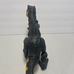 Jurassic World Tyrannosaurus Rex Action Figure Yellow Black Plastic Movable Jaw