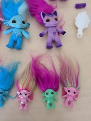 The Zelfs Trolls Figures Huge Lot – 10 Minis, 12 Small, & 1 Medium = 23 Total
