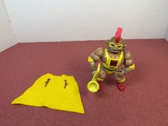 vntg ace novelty 1992 stone protectors chester the wrestler 5″ with yellow robe