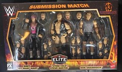 WWE Elite Collection Wrestlemania 13 Submission Match 3 Pack *NEW- IN Hand