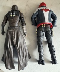 DC Collectibles Arkham City BATMAN Lot Of 2 SCARECROW RED HOOD Figures 🔥🔥