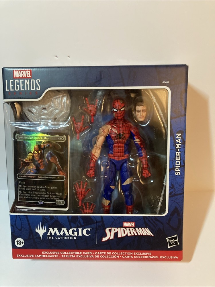 Hasbro Marvel Legends x Magic: The Gathering Spider-Man Action Figure New MTG