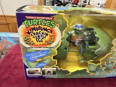 Ninja Turtles KOWABUNGA CRACKIN’ EGG – Leonardo – 1994 TMNT New / Sealed