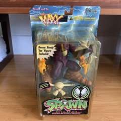 SAM KEITH The MAXX Figure & Bonus (white) Isz Spawn McFarlane Toys 1996 READ