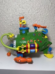 VTG 1991 Sewer Sub Submarine TMNT Teenage Mutant Ninja Turtles Playset Complete