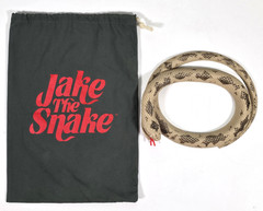 VINTAGE WWF JAKE THE SNAKE ROBERTS DAMIEN SNAKE W/ BAG HASBRO 1991 WWE