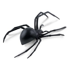 Safari Ltd. Black Widow Spider Figurine – Realistic 6.5″ Arachnid Figure – Ed…