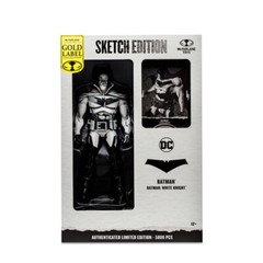 McFarlane Gold Label Batman White Knight Sketch Edition