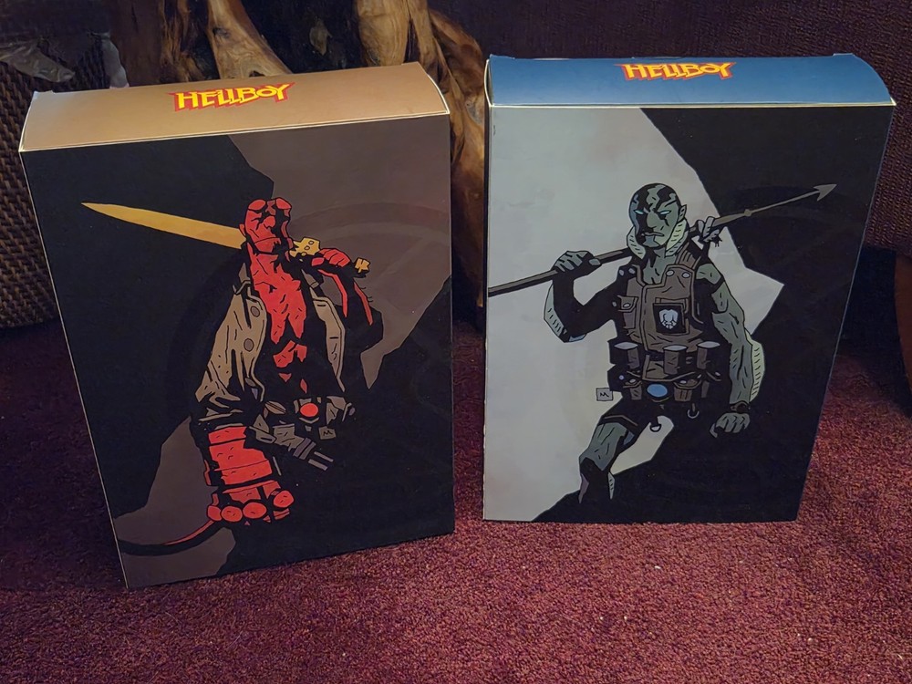 1000 Toys Hellboy & Abe Sapien Dark Horse Action Figure 1/12
