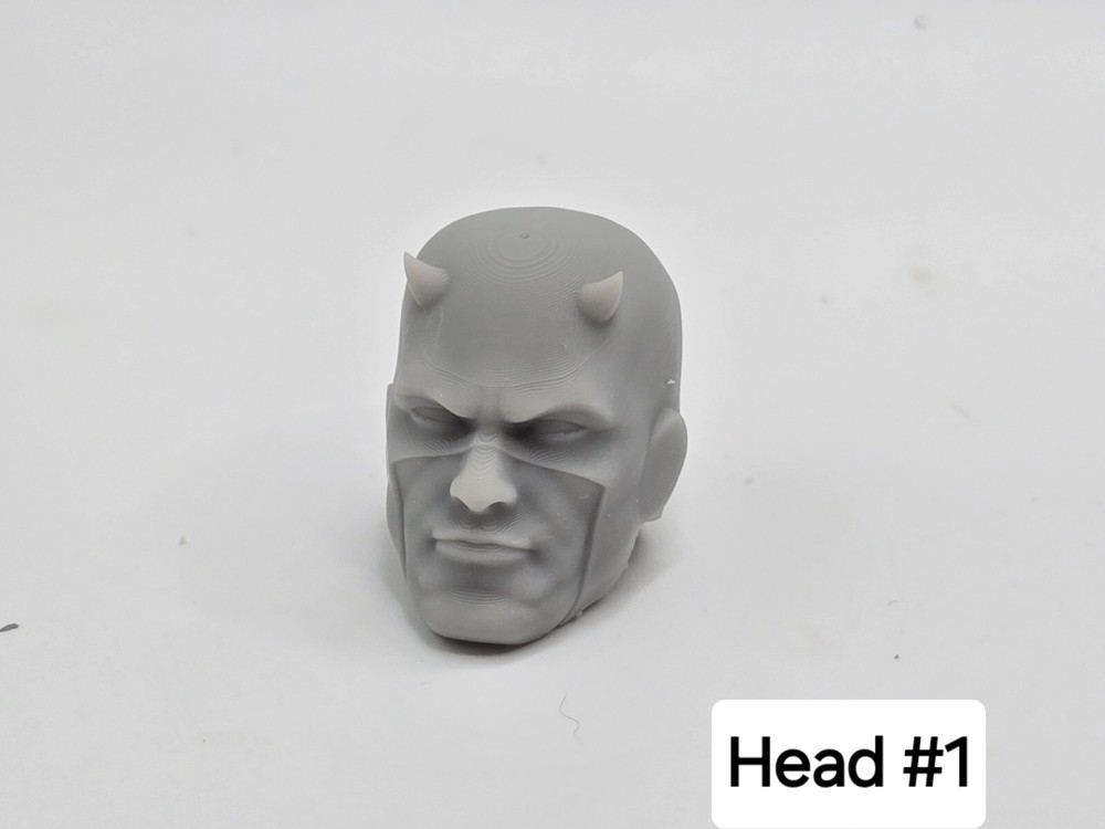 3d Print DAREDEVIL HEAD #1 1:12 6″ GI Joe Classified/Marvel Legends