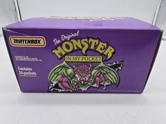 Vintage 1992 MONSTER IN MY POCKET ‘Super Creepies’ Case Of 24 Unopened Packs WOW