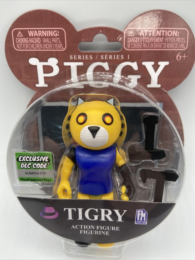 Roblox Piggy Series 1 TIGRY Figure with Exclusive Download Code NIB 3″ Figure