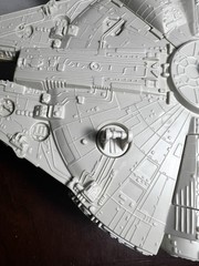 VINTAGE KENNER STAR WARS 1982 MICRO MILLENNIUM FALCON 100% COMPLETE FIGS BAGGIES