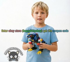 Miniforce Dinoid Warrior 10″ REX KAISER T-Rex Transformer Robot Figure Boy Toy