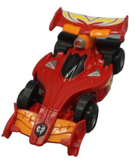 Preowned Hello Carbot Auto Sonic Robot Racing Car Push Button Transformation