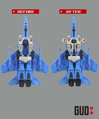 IN STOCK GO Better 3D DIY Filler Upgrade Kit For SS86 Thundercracker Accessories