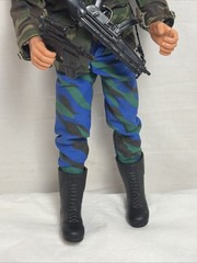 Vintage 1996 GI Joe Action Figure 12 Inch Army Hasbro Pawtucket W/ Weapons!