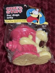 Garfield Odie’s Stuff 2 Vinyl Chew Dog Toys Jim Davis Vintage Fire Hydrant New