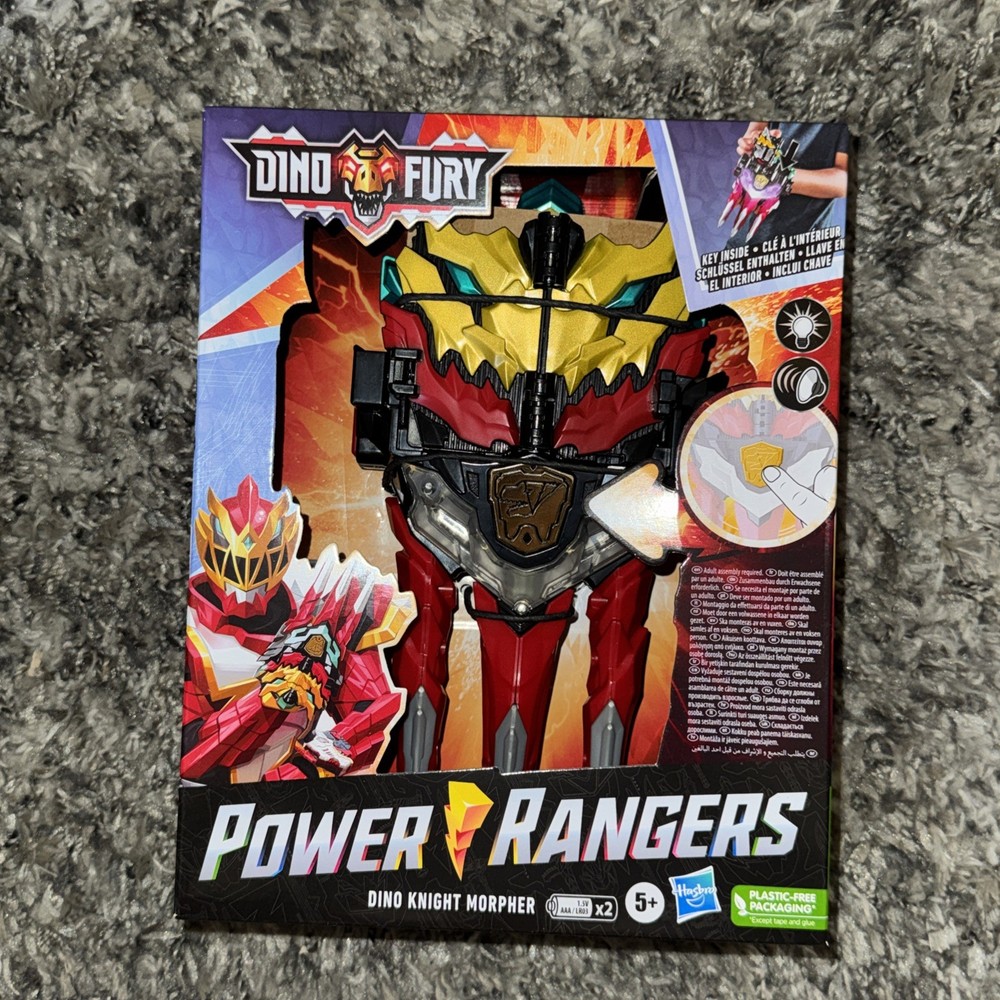 Power Rangers Dino Fury DINO KNIGHT MORPHER Electronic plus FREE SHIPPING