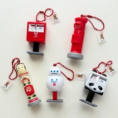 [AUTHENTIC] TAKARA TOMY GASHAPON JAPAN POST OFFICE BOX – CAPSULE KEYCHAIN DV5