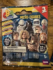 Character Building Doctor Who Micro Figures Wave 3 SEALED Lot Of 24 Blind Packs.