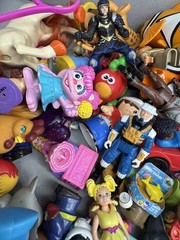 Mixed Toy Figures Lot 4 Lbs 14 Oz Barbie Little Tikes Animals Disney & More