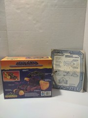 1986 Terrascout Inhumanoids Hasbro Box W/Instructions Only + Auger Back Card .
