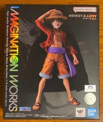 IMAGINATION WORKS ONE PIECE Monkey D Luffy 6.7in Action Figure Bandai Spirits